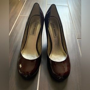 Steve Madden Brown leather Size 6 pumps